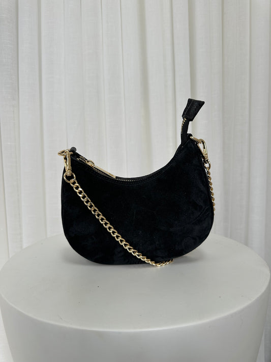 SAMPLE SALE - Suede Mini Crossbody bag