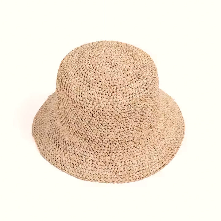 Raffia Bucket Hat