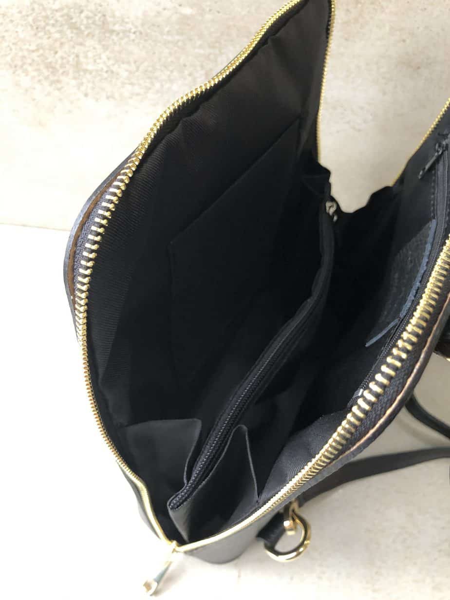Samantha Leather Backpack Personalised - OLIVIA AND GRAY LTD
