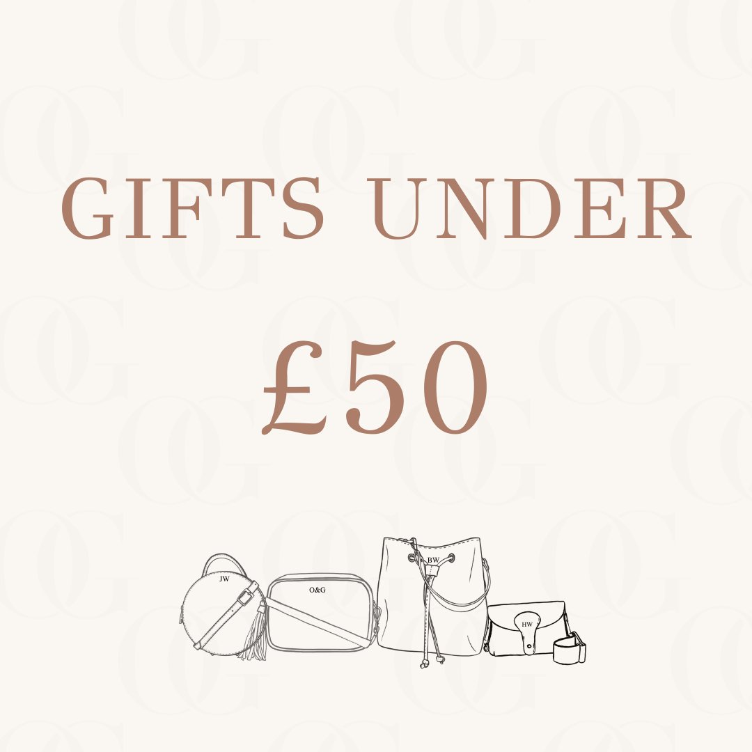 GIFTS UNDER £50 - OLIVIA AND GRAY LTD
