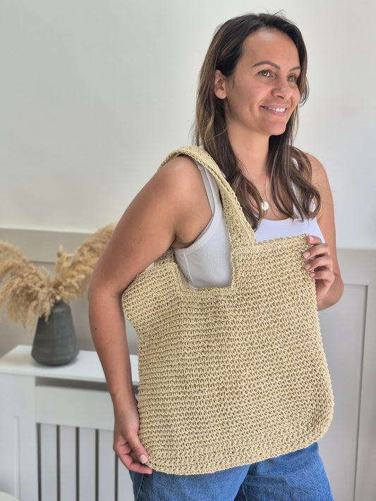 Esme Beach Straw Bag