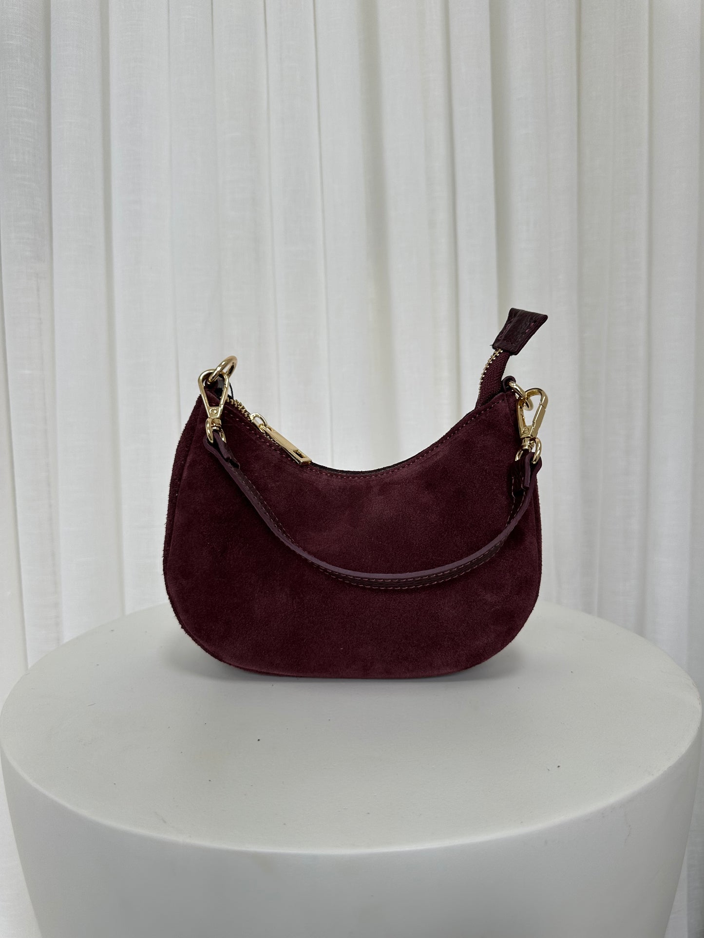 SAMPLE SALE - Suede Mini Crossbody bag