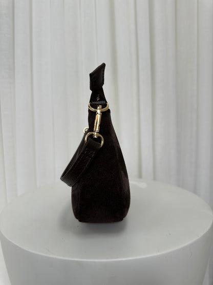 SAMPLE SALE - Suede Mini Crossbody bag