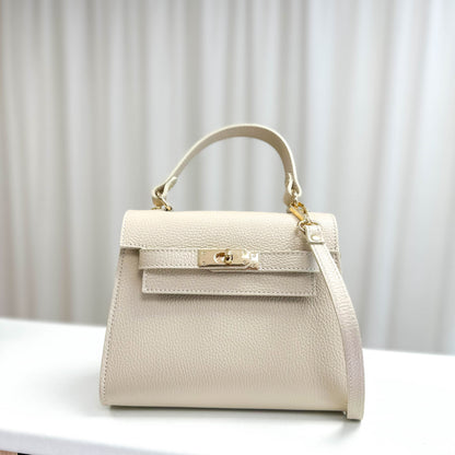 Grace Leather Top handle Crossbody Bag