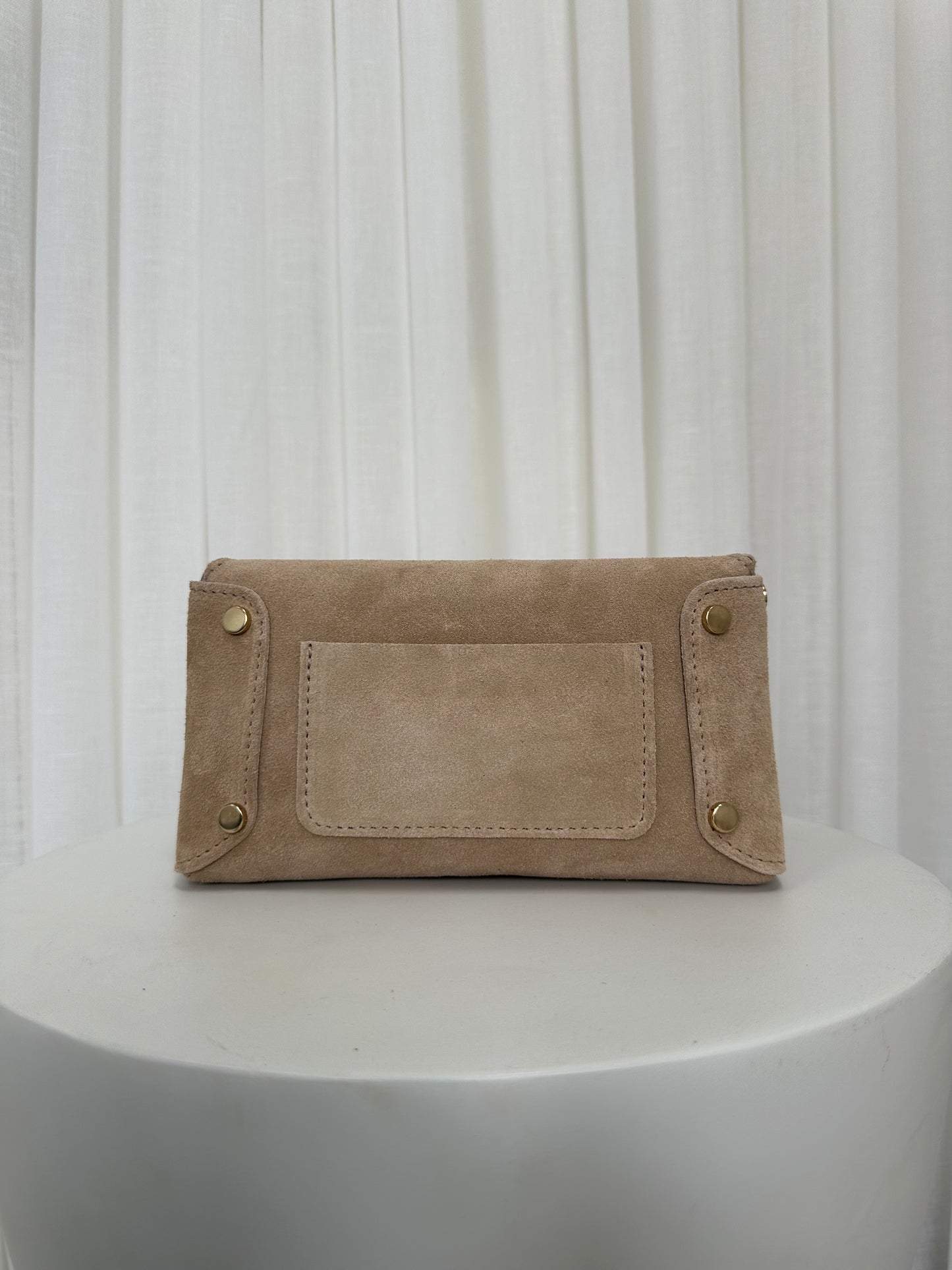 SAMPLE SALE - Suede Clutch Bag
