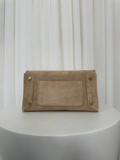 SAMPLE SALE - Suede Clutch Bag