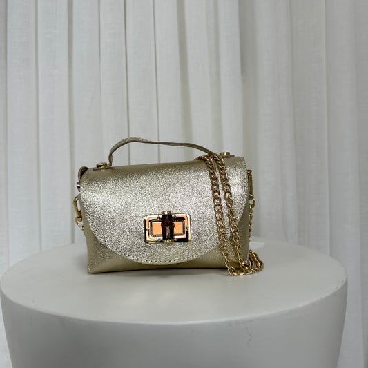 SAMPLE SALE - Mini Top Handle Leather Bag