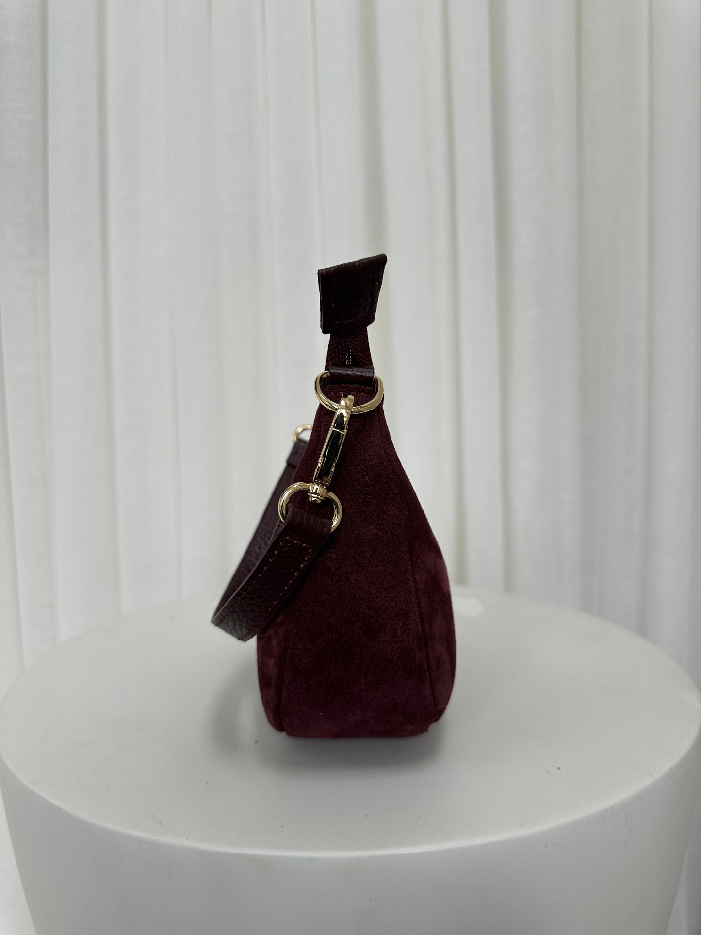 SAMPLE SALE - Suede Mini Crossbody bag