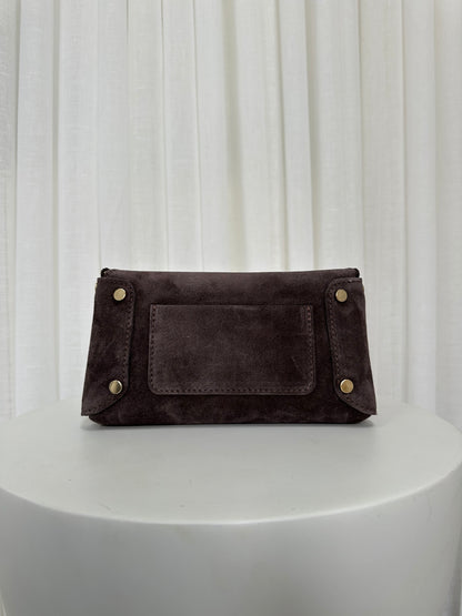 SAMPLE SALE - Suede Clutch Bag