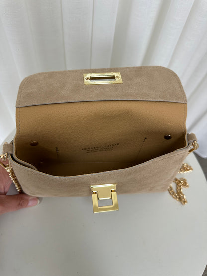 SAMPLE SALE - Suede Clutch Bag
