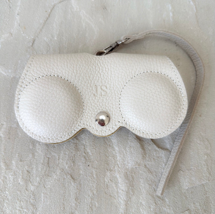 Personalised Leather Sunglasses Case