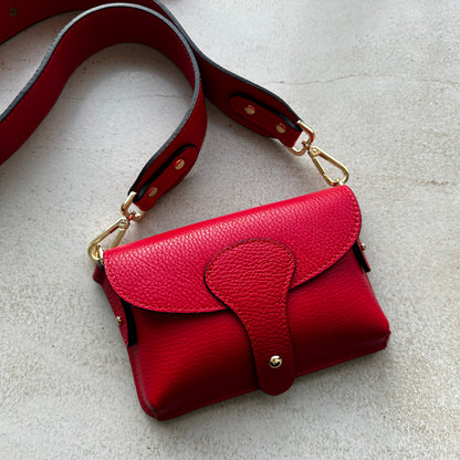 Arabella Leather Mini Crossbody Bag