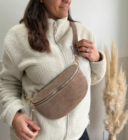 Billie Suede Bum Bag Personalised