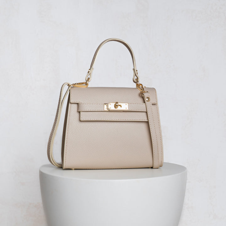 Grace Leather Top handle Crossbody Bag