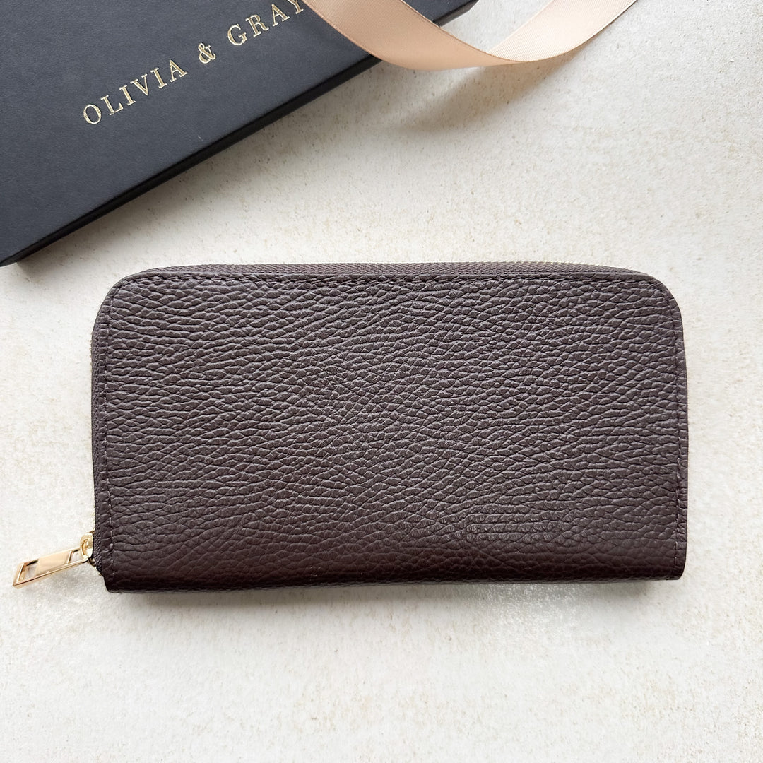 Sash Long Personalised Leather Purse