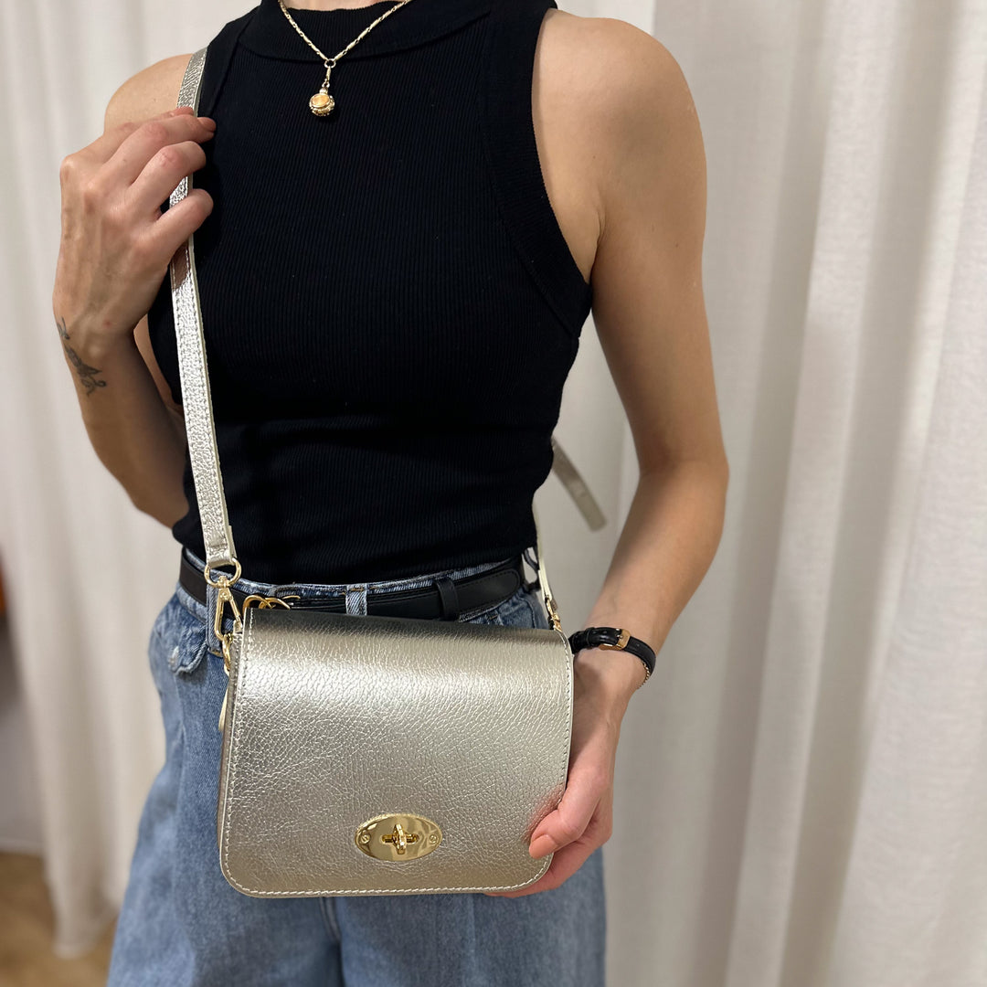 gold crossbody bag 