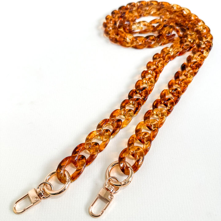 Detachable Colourful Chain Bag Strap | Acrylic Chain Strap