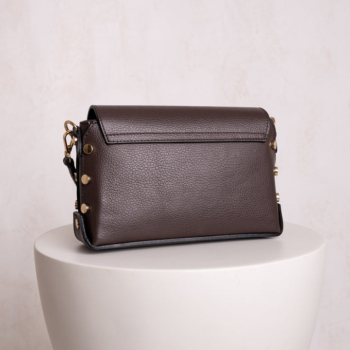 Millie Personalised Leather Crossbody Bag
