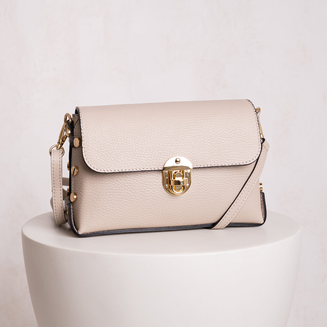 Millie Personalised Leather Crossbody Bag