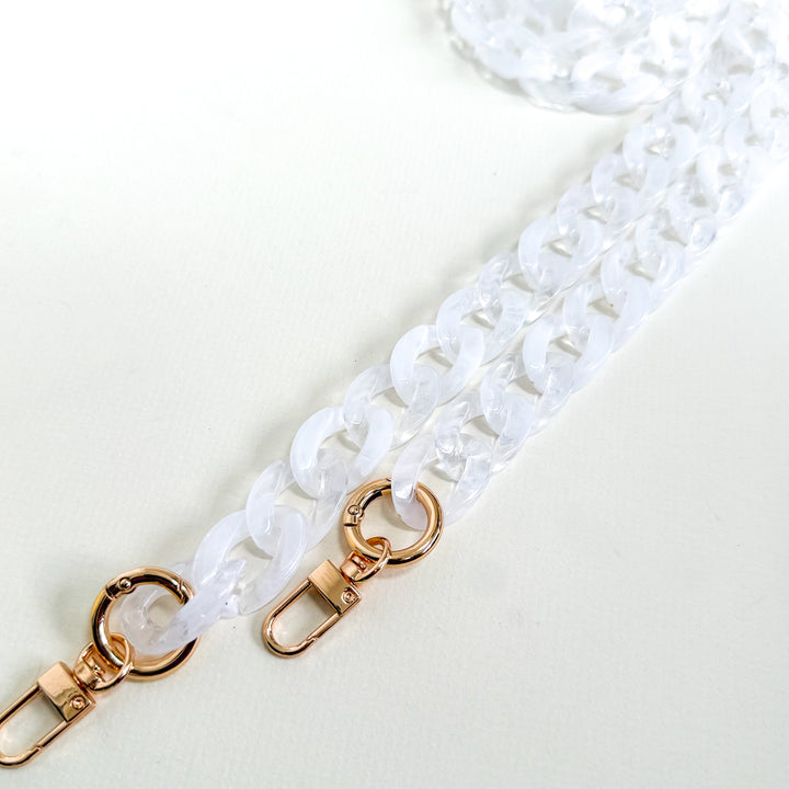 Detachable Colourful Chain Bag Strap | Acrylic Chain Strap