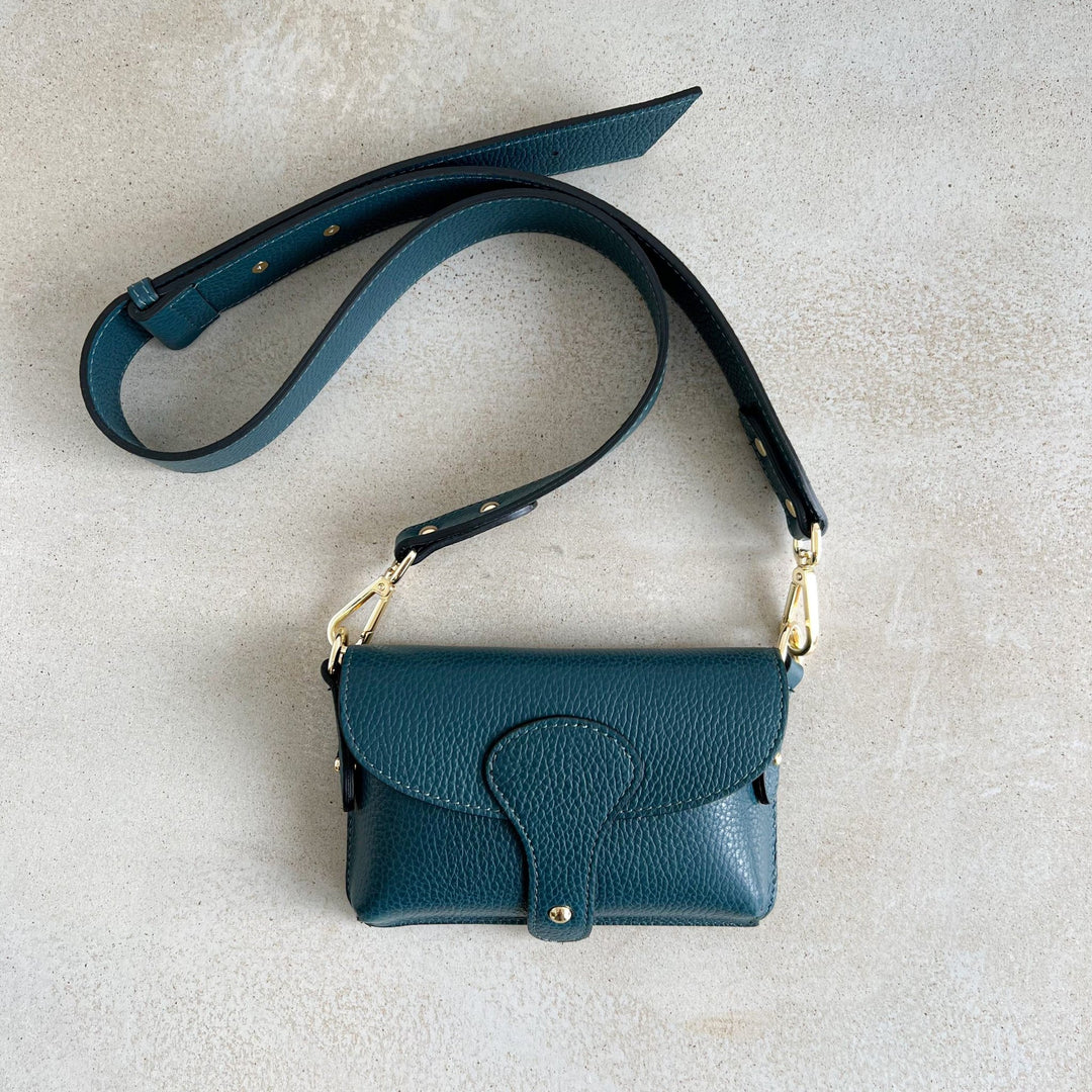 Arabella Leather Mini Crossbody Bag - OLIVIA AND GRAY LTD