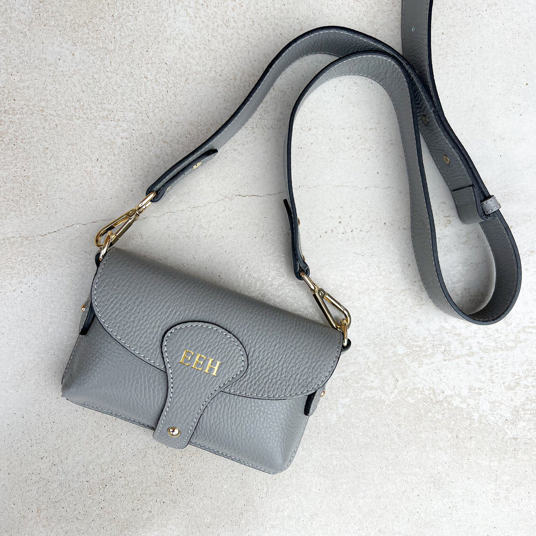Arabella Leather Mini Crossbody Bag - OLIVIA AND GRAY LTD