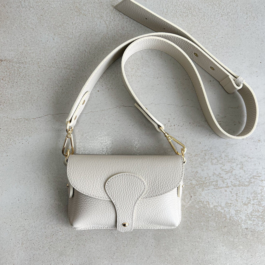 Arabella Leather Mini Crossbody Bag - OLIVIA AND GRAY LTD