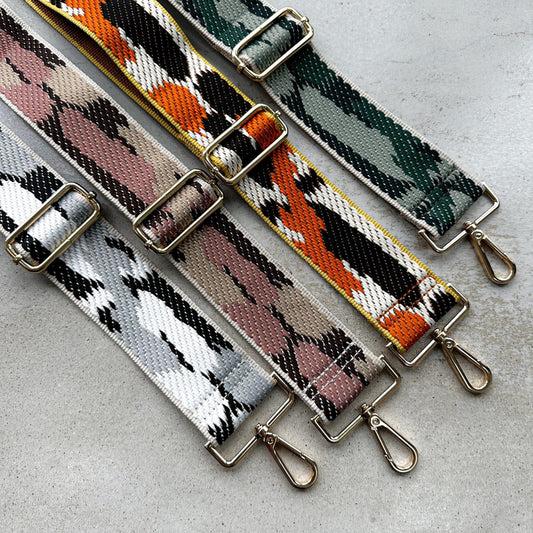 Autumn Print detachable Bag Straps - OLIVIA AND GRAY LTD