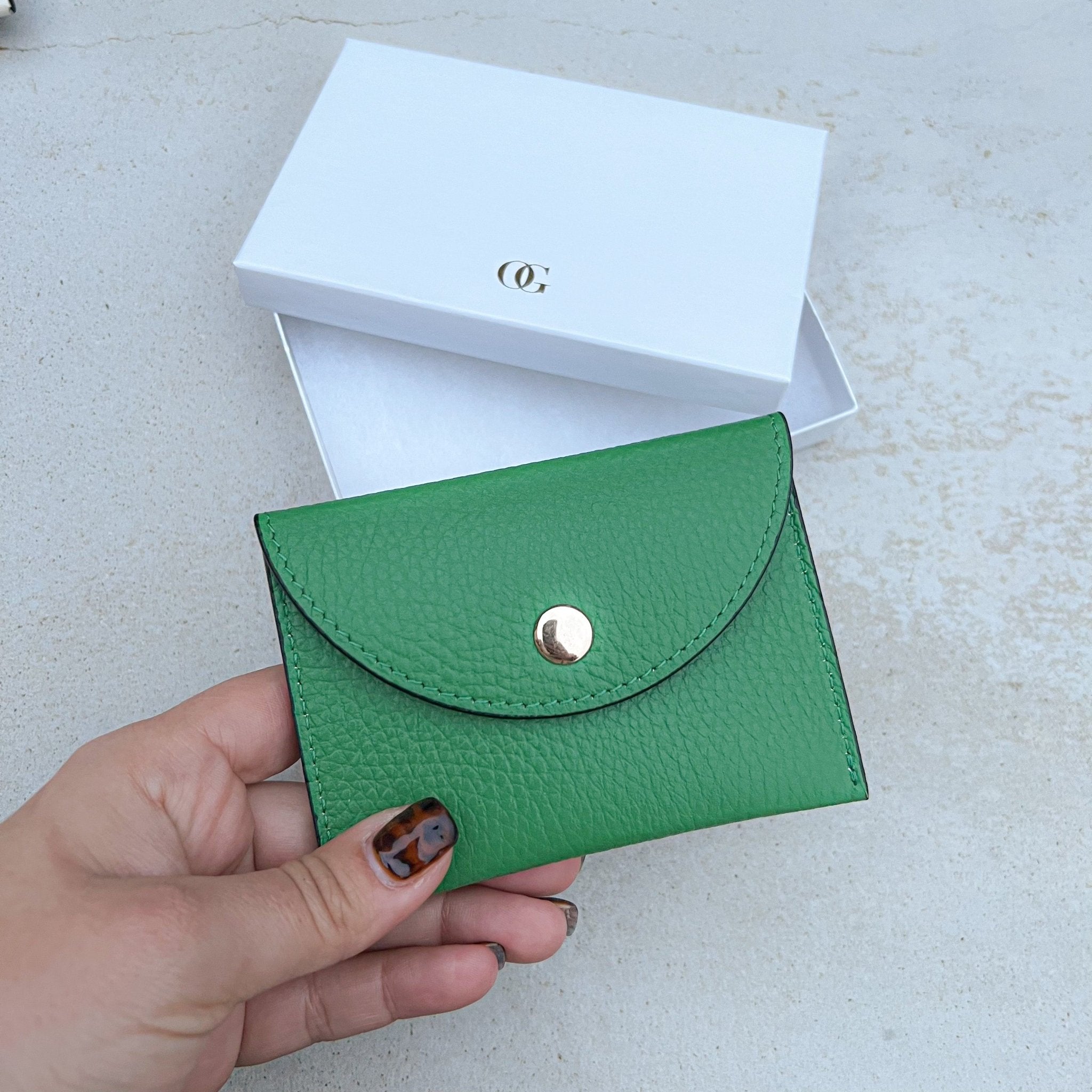 Personalised Card Holder, Monogram Purse, Vegan Leather Foil Embossed, Coin  Purse, Initial Cardholder, Personalised Purse, Gift for Her - Etsy