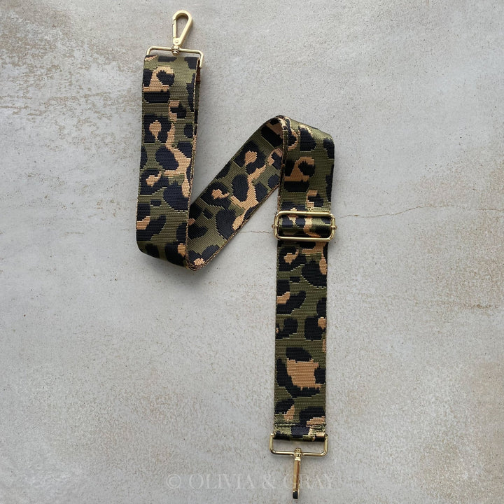 Leopard Print Stylish Bag Straps - OLIVIA AND GRAY LTD