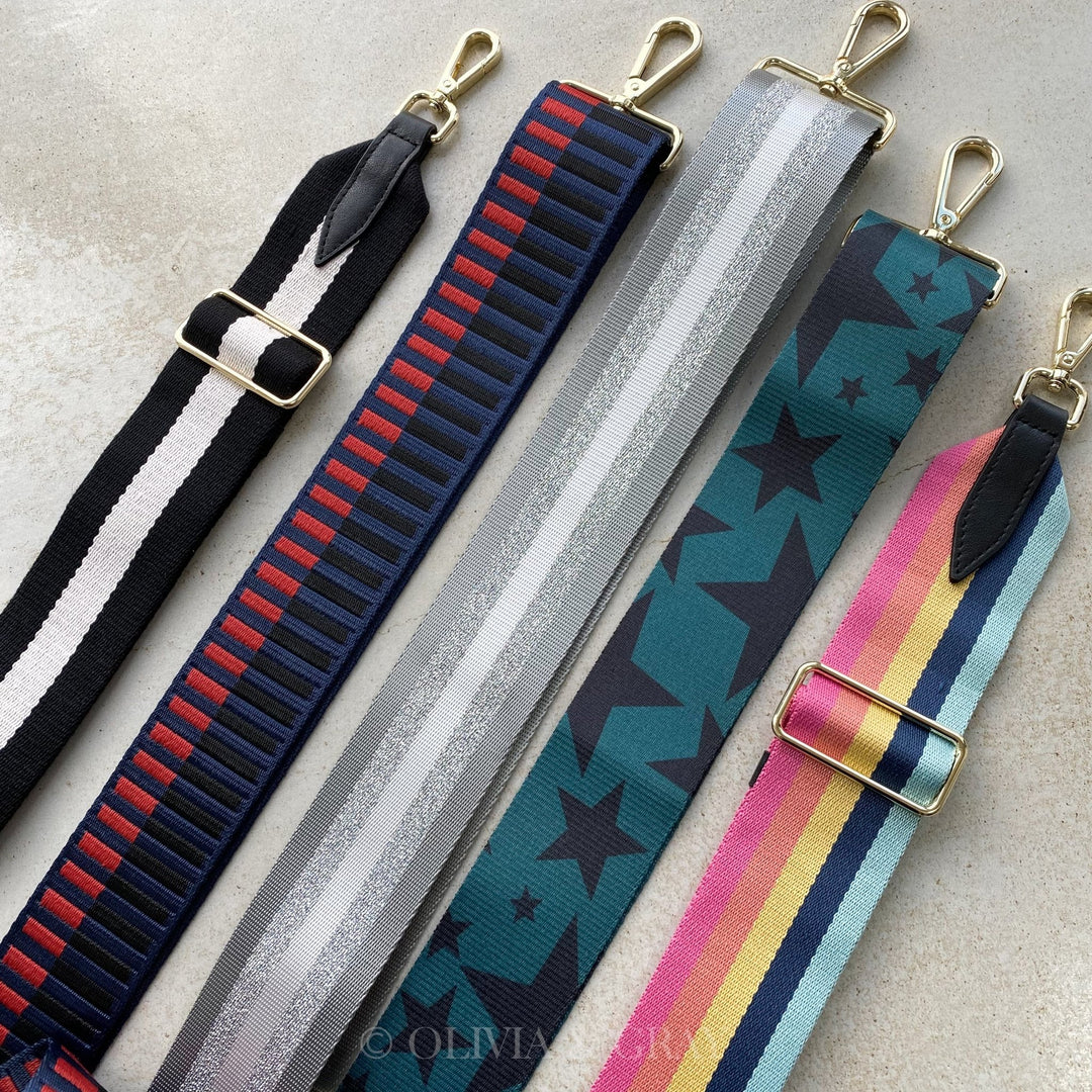 Patterned Stylish Detachable Bag Straps - OLIVIA AND GRAY LTD