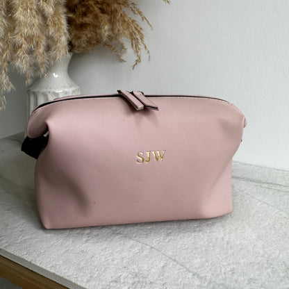 Personalised Eco Matte look Travel Cosmetic Bag - OLIVIA AND GRAY LTD