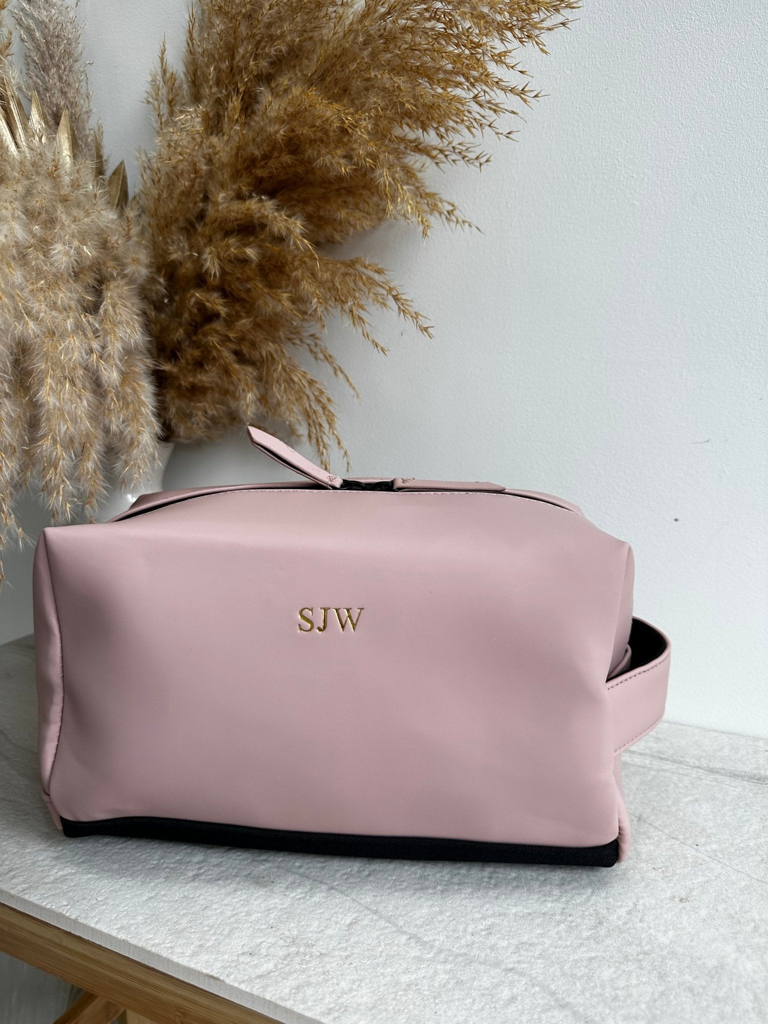 Personalised Eco Matte look Travel Cosmetic Bag - OLIVIA AND GRAY LTD