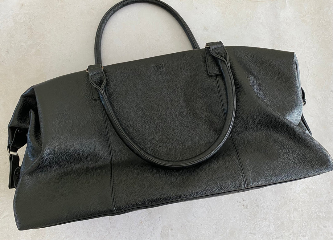 Personalised Travel Weekend Holdall Bag - OLIVIA AND GRAY LTD