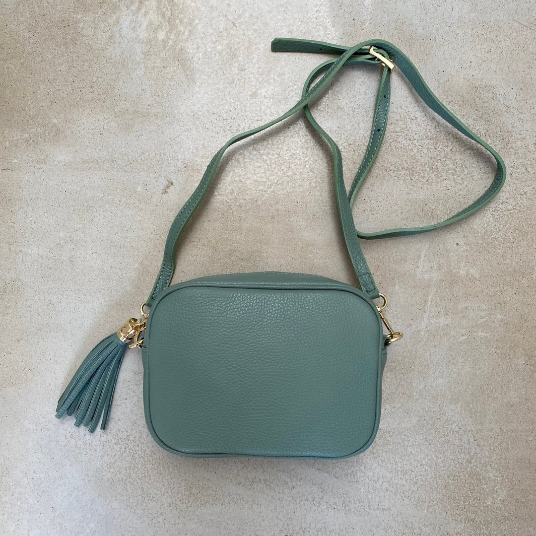 Saskia Personalised Leather Crossbody Bag - OLIVIA AND GRAY LTD