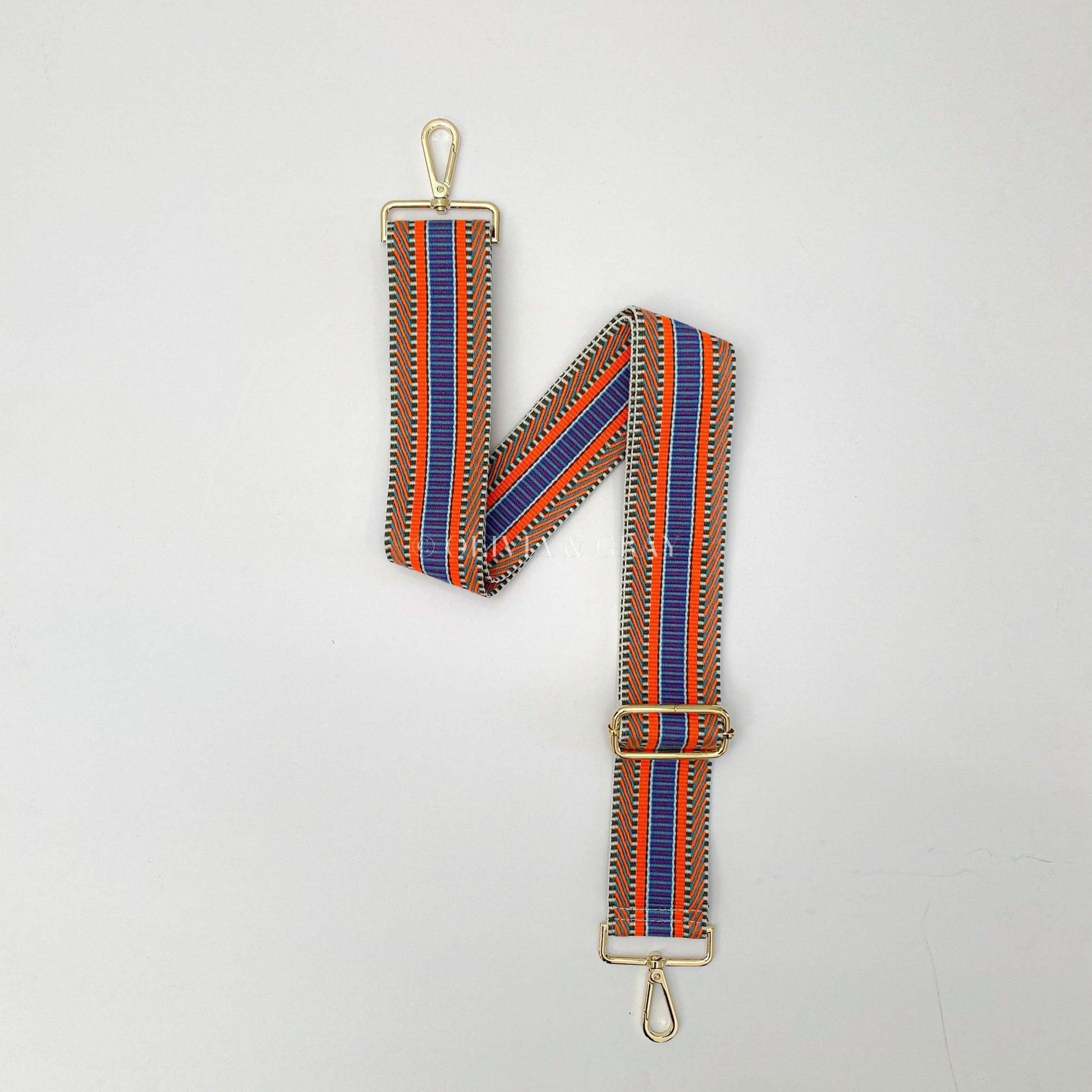Stripe Pattern Stylish Detachable Bag Straps - OLIVIA AND GRAY LTD