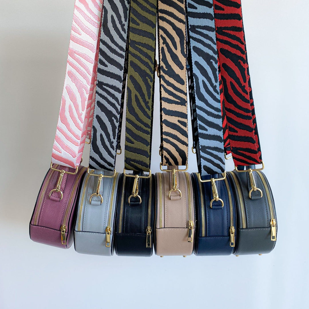 Zebra Print Stylish Bag Straps - OLIVIA AND GRAY LTD
